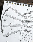 Rite in the Rain Bolt-Action Pen - Gunmetal
