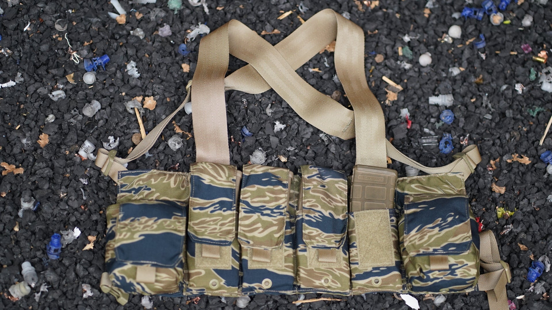 Offbase Seatbelt Chest Rig - Legit Tiger – Legit Kit