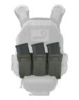 Agilite Pincer Placard™ Multi-Caliber Triple Magazine Pouch