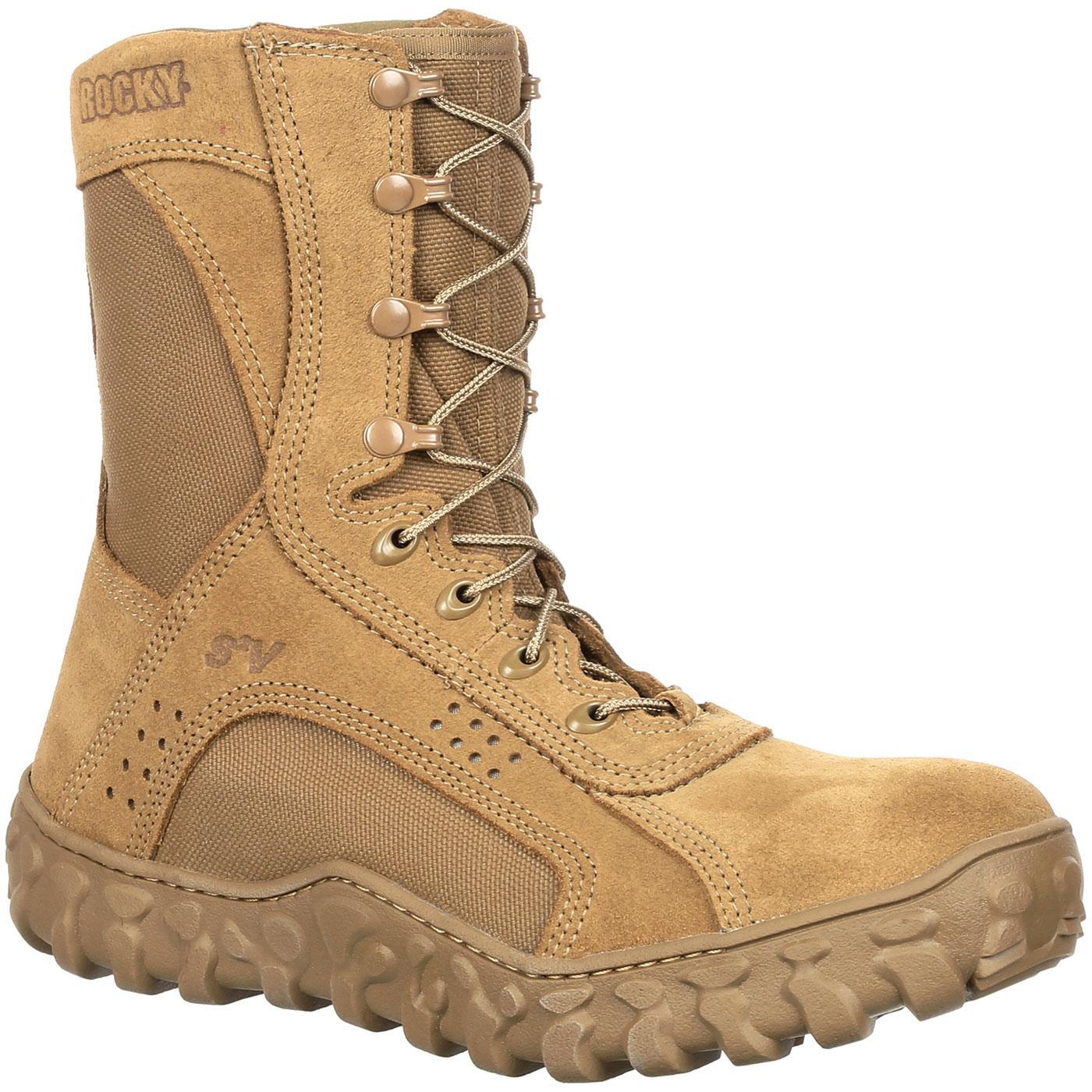 Apparel - Feet - Boots - Rocky S2V Steel Toe Military Boots (RKC053)