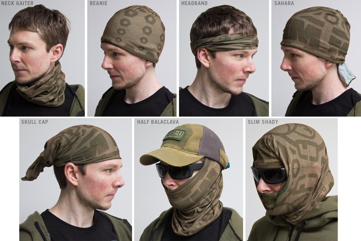 Apparel - Head - Face Covering - Mil-Spec Monkey MSM US Flag Multi-Wrap