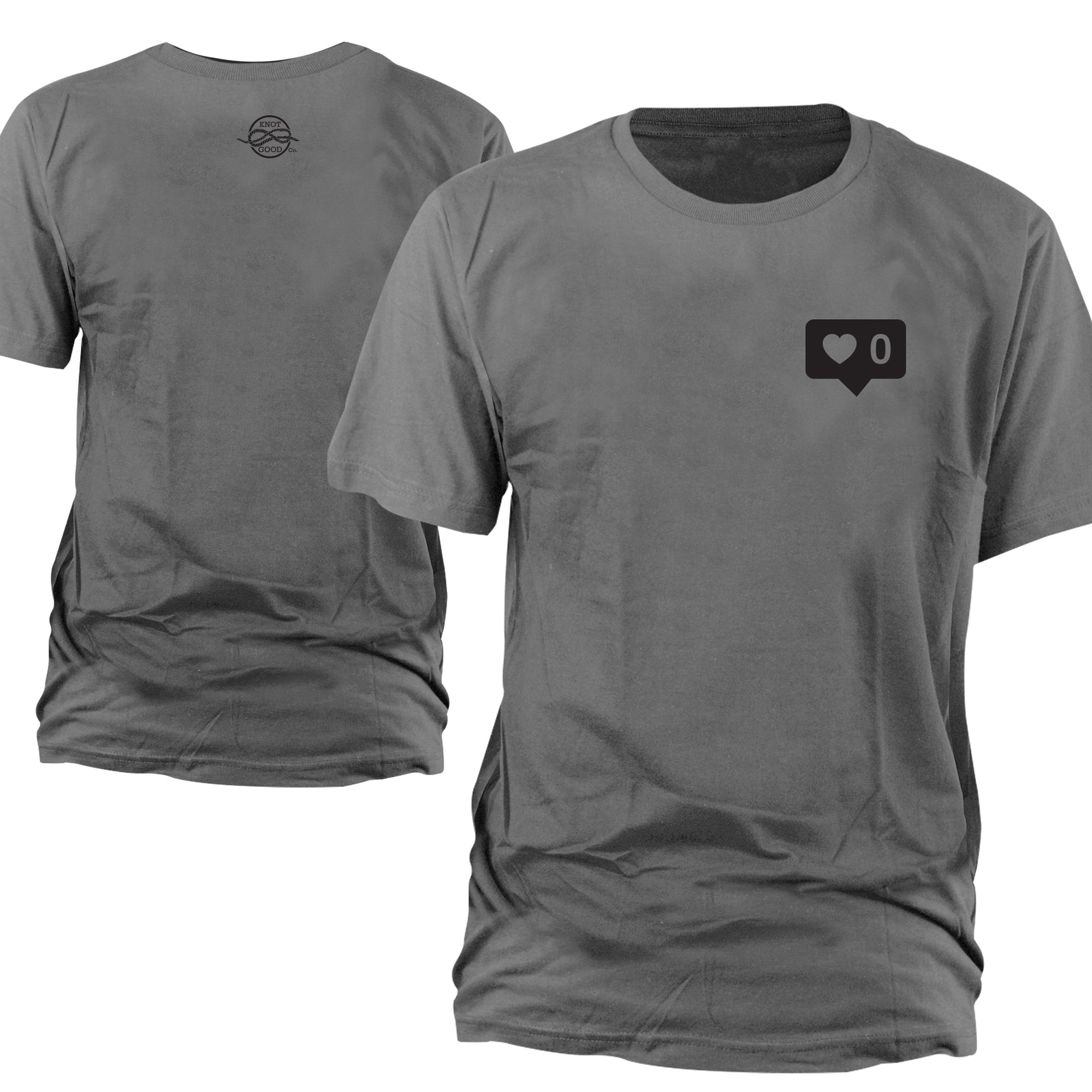 Apparel - Tops - T-Shirts - Knot Good Co. Crimson No Love Tee T-Shirt