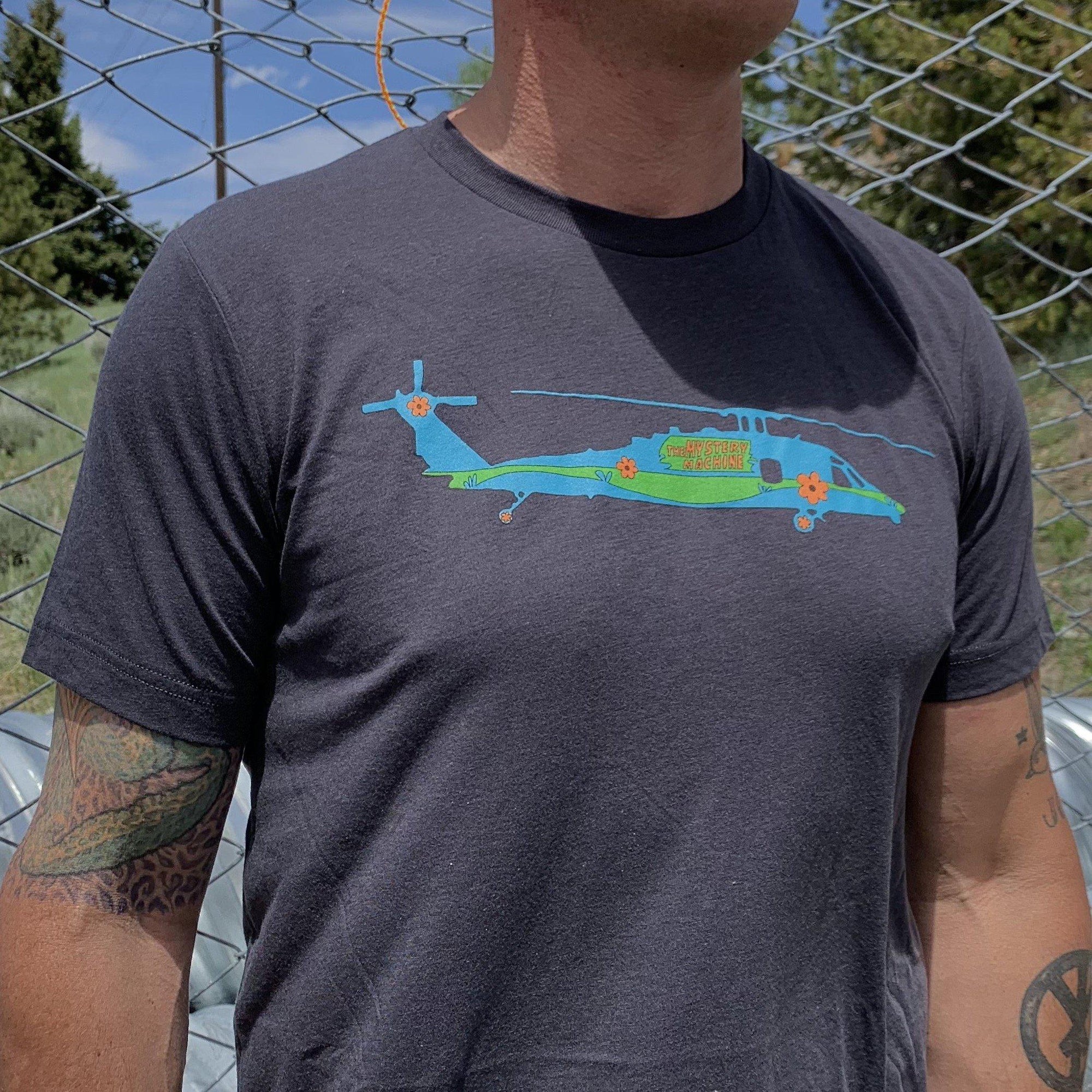 Apparel - Tops - T-Shirts - Thirty Seconds Out Mystery Machine Blackhawk T-Shirt