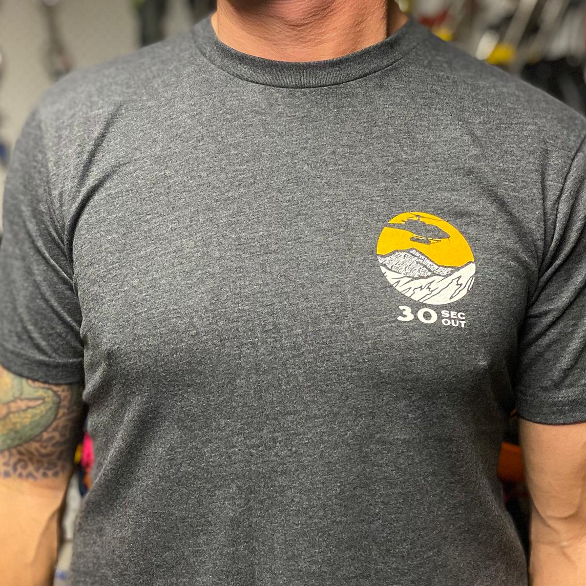 Apparel - Tops - T-Shirts - Thirty Seconds Out Pursue The Unknown Mountains T-Shirt