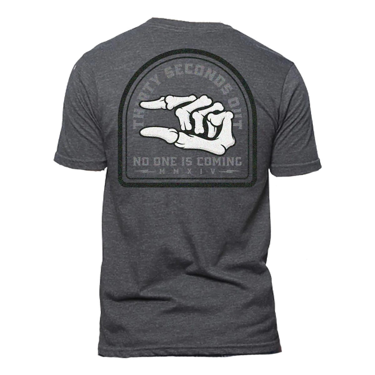 Apparel - Tops - T-Shirts - Thirty Seconds Out Skeleton Skull Crusher T-Shirt