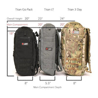 Gear - Bags - Assault Packs - LBX Tactical LBX-4000 Titan 3-Day MAP Pack