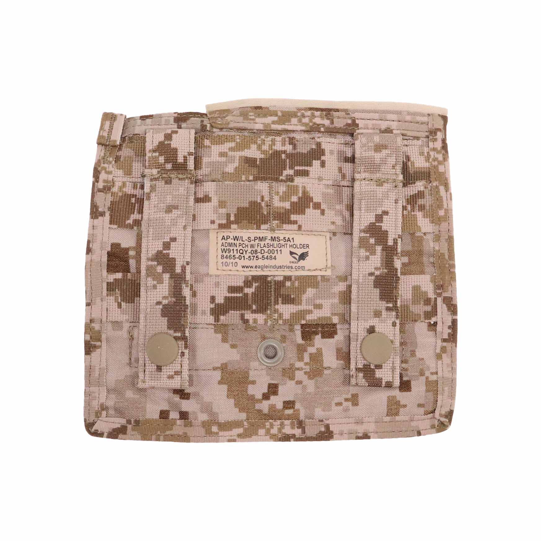 Gear - Pouches - Admin - Eagle Industries SOFLCS Admin Pouch W/ Flashlight Holder V.2 Maritime - AOR1