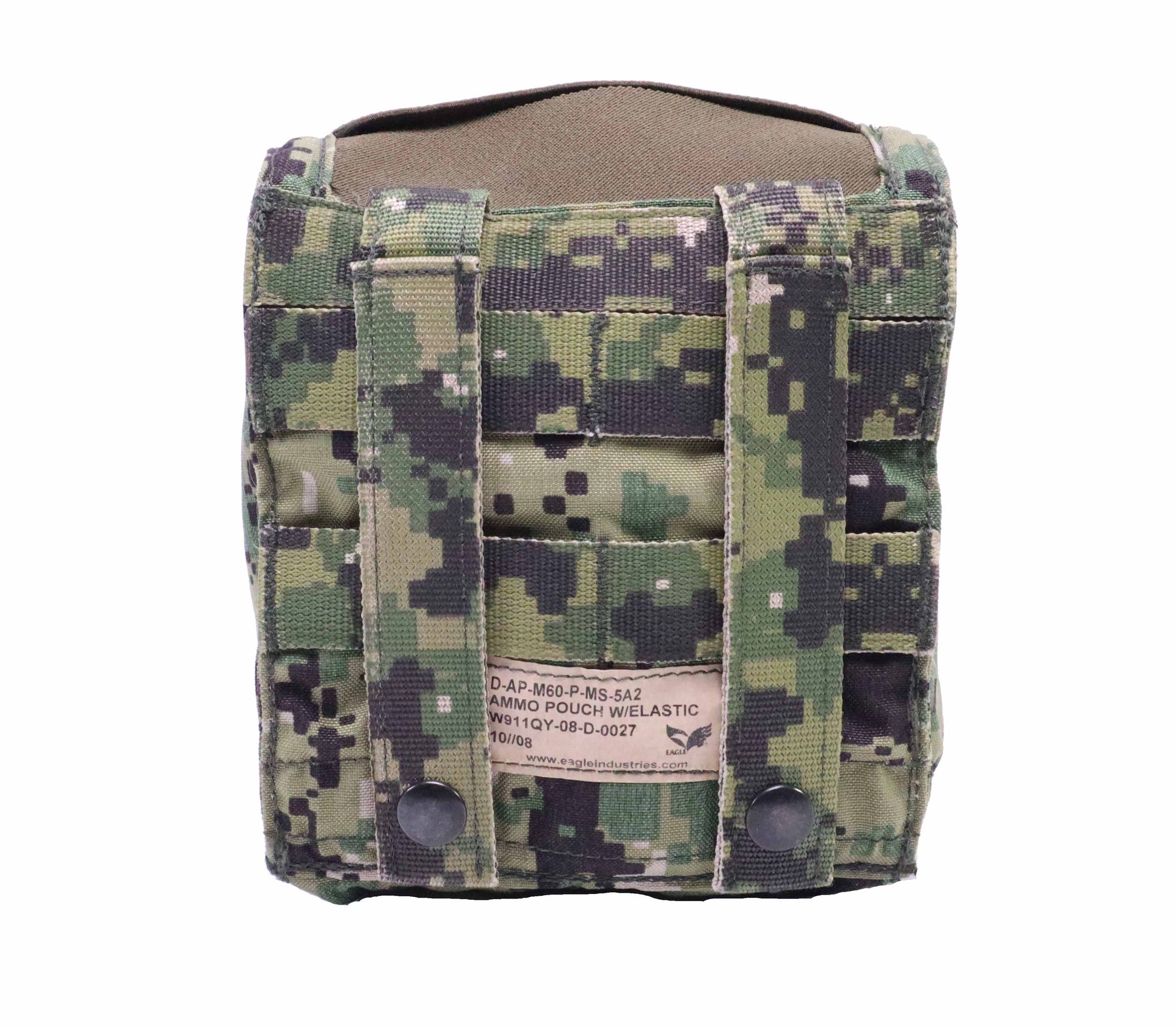 Gear - Pouches - Gunners - Eagle Industries SOFLCS 100-Rd 7.62 M60 Ammo Pouch W/ Elastic Top - AOR2