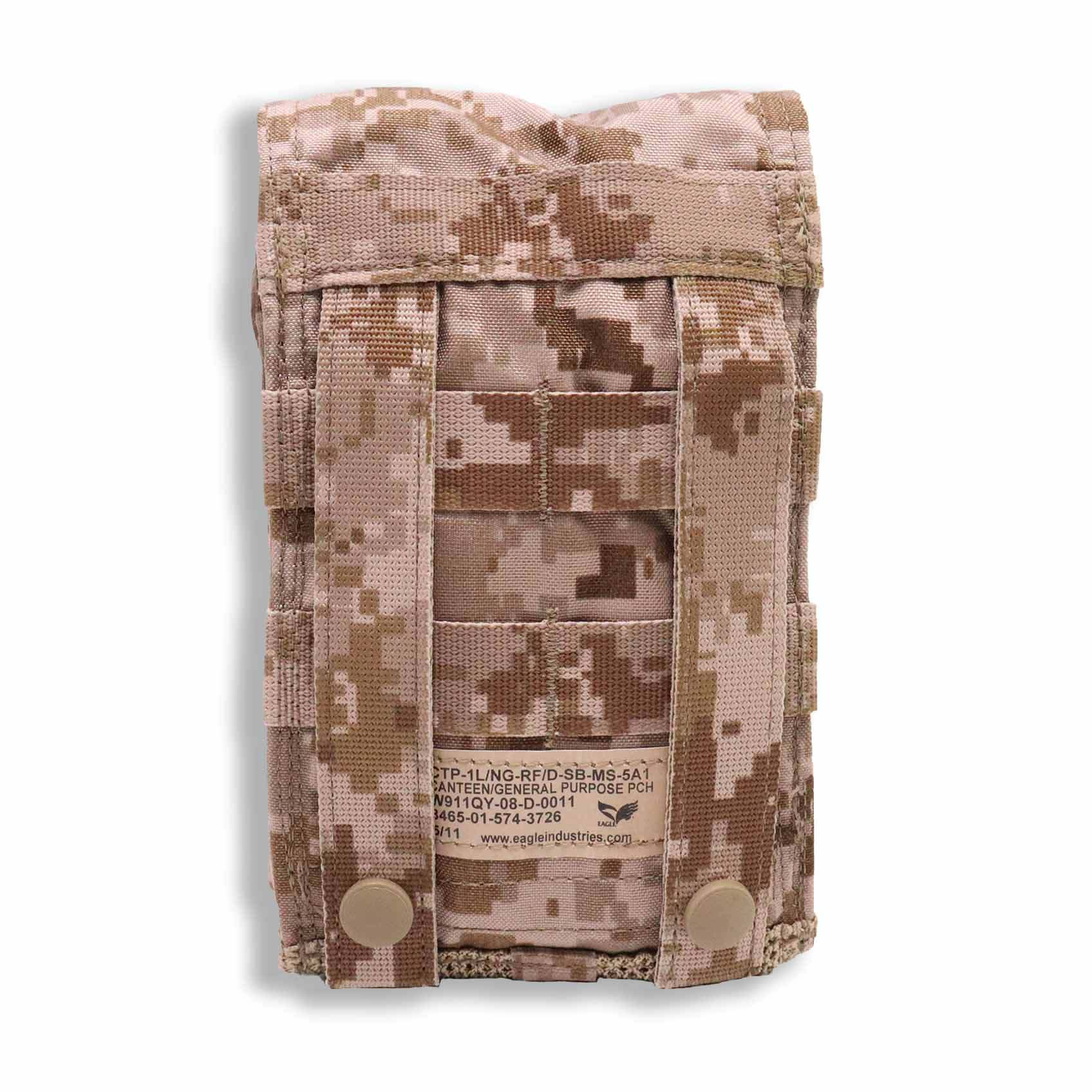 Gear - Pouches - Hydration - Eagle Industries SOFLCS 1 Quart Canteen/Nalgene Bottle Pouch V.2 Maritime - AOR1