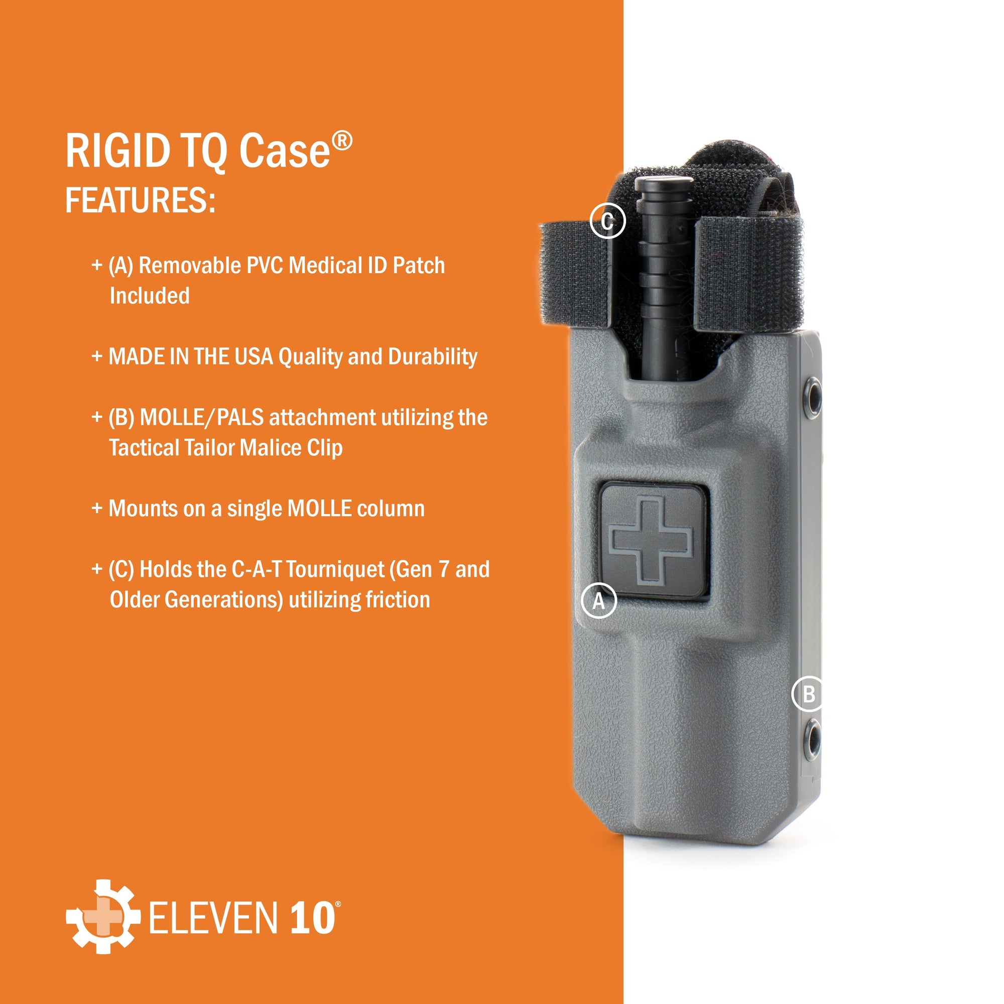Gear - Pouches - Medical - Eleven 10 RIGID TQ Case® For C-A-T® Tourniquet