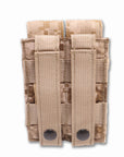 Gear - Pouches - Pistol Magazine - Eagle Industries SOFLCS Double Pistol Magazine Pouch Flat - AOR1