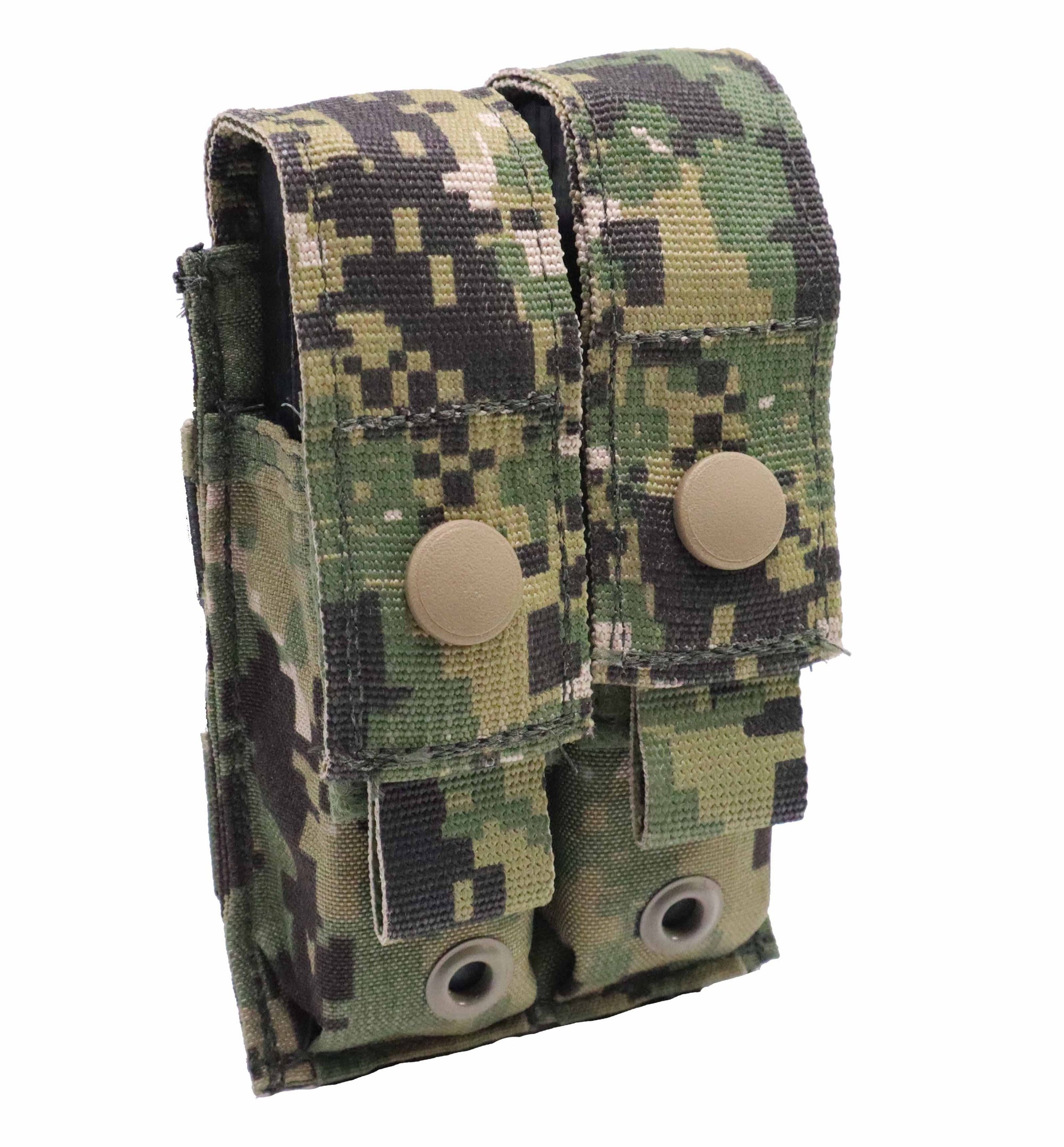 Gear - Pouches - Pistol Magazine - Eagle Industries SOFLCS Double Pistol Magazine Pouch Flat V.2 Maritime - MOLLE - AOR2