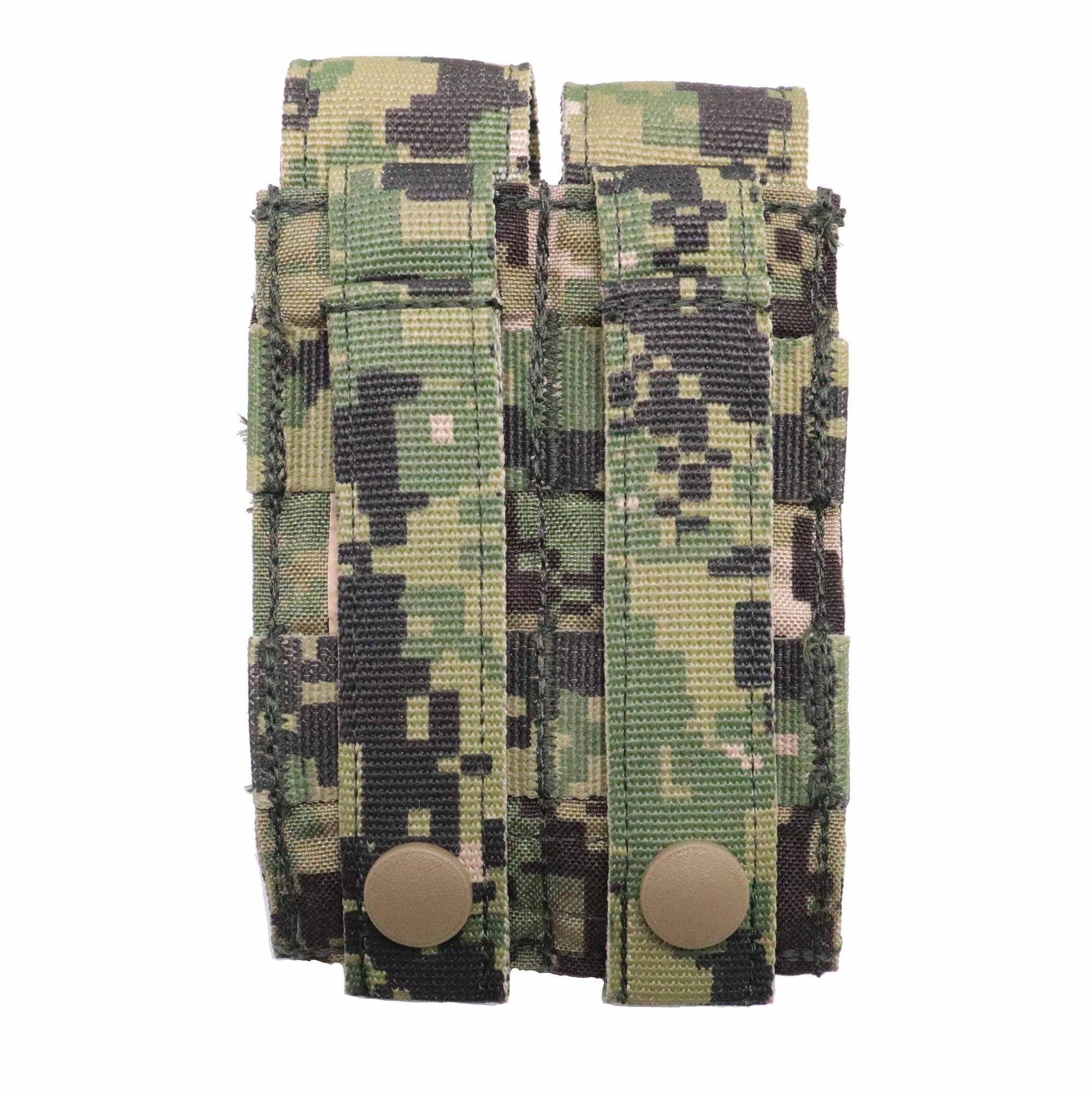 Gear - Pouches - Pistol Magazine - Eagle Industries SOFLCS Double Pistol Magazine Pouch Flat V.2 Maritime - MOLLE - AOR2