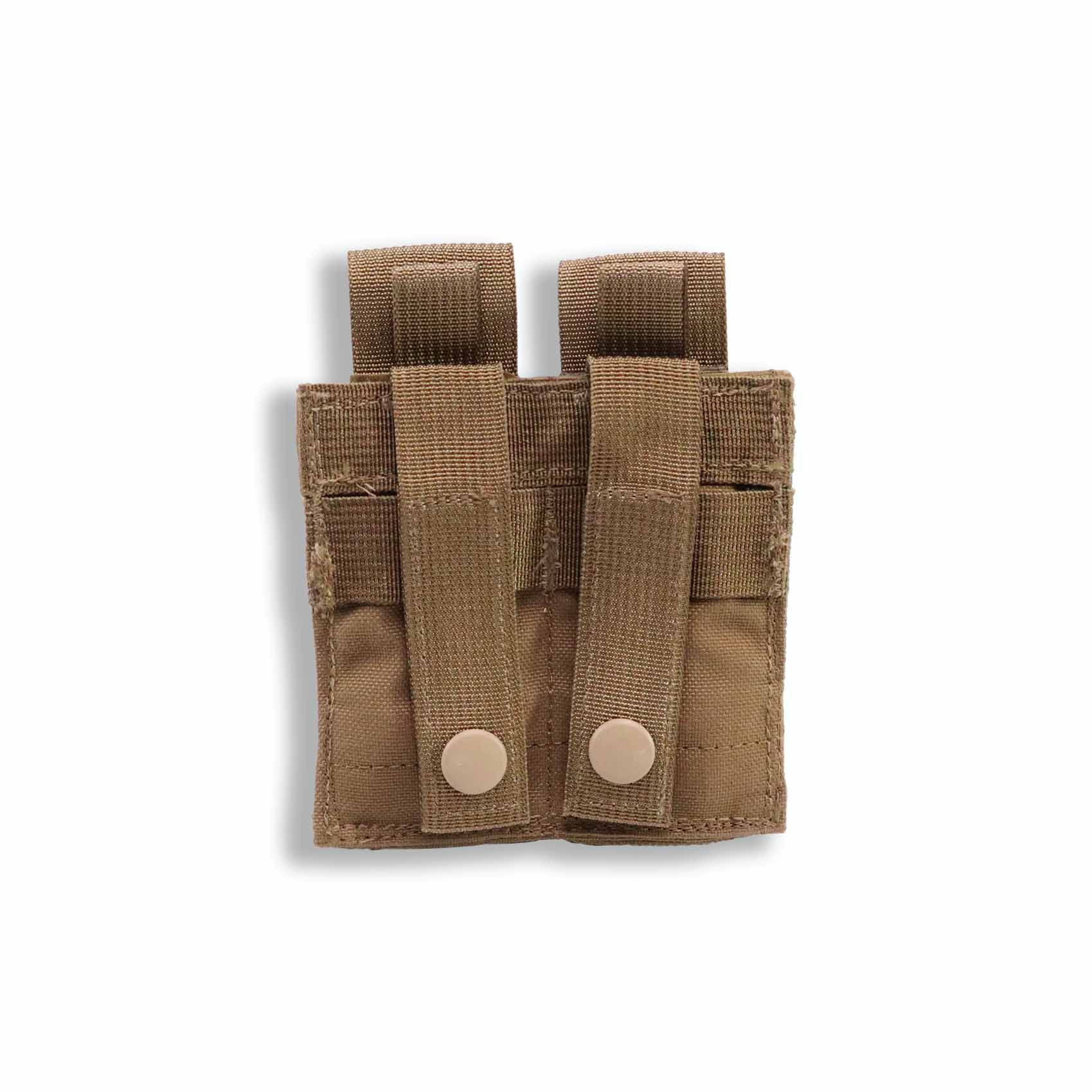 Gear - Pouches - Pistol Magazine - London Bridge Trading LBT-6038D-500D Double Pistol Magazine Pouch - Coyote Brown