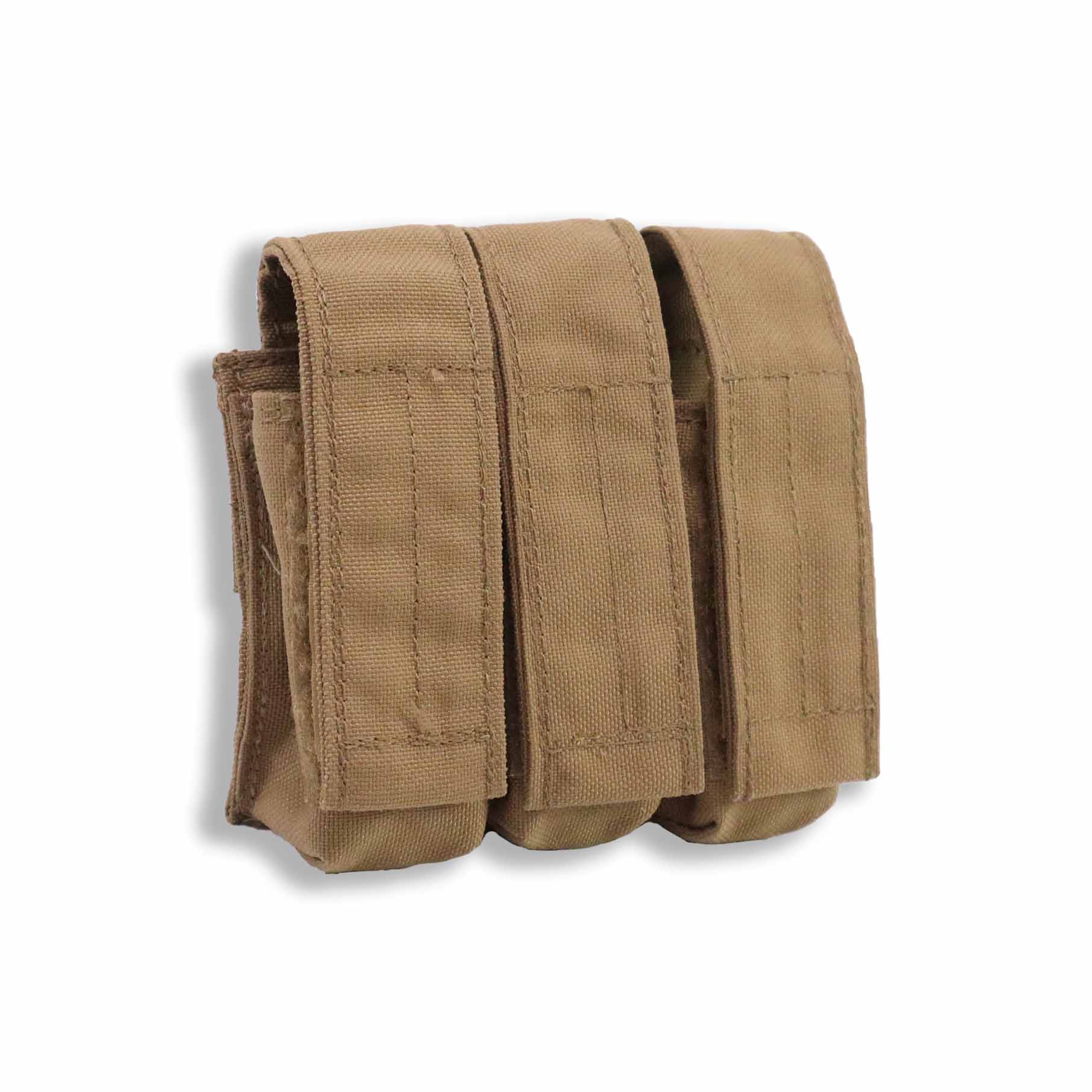 Gear - Pouches - Pistol Magazine - London Bridge Trading LBT-9013C Triple Pistol Magazine Pouch Kydex - Coyote Brown