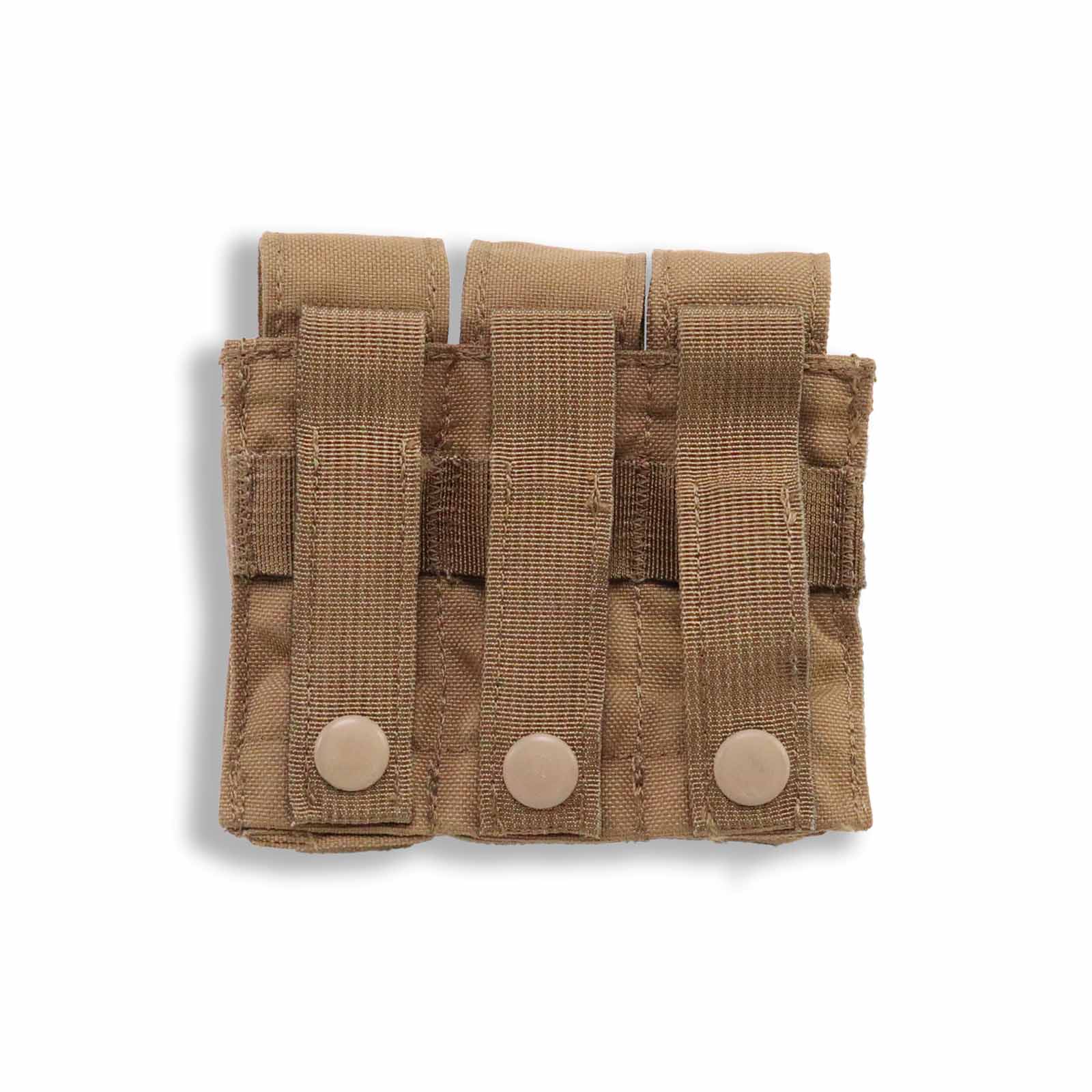 Gear - Pouches - Pistol Magazine - London Bridge Trading LBT-9013C Triple Pistol Magazine Pouch Kydex - Coyote Brown
