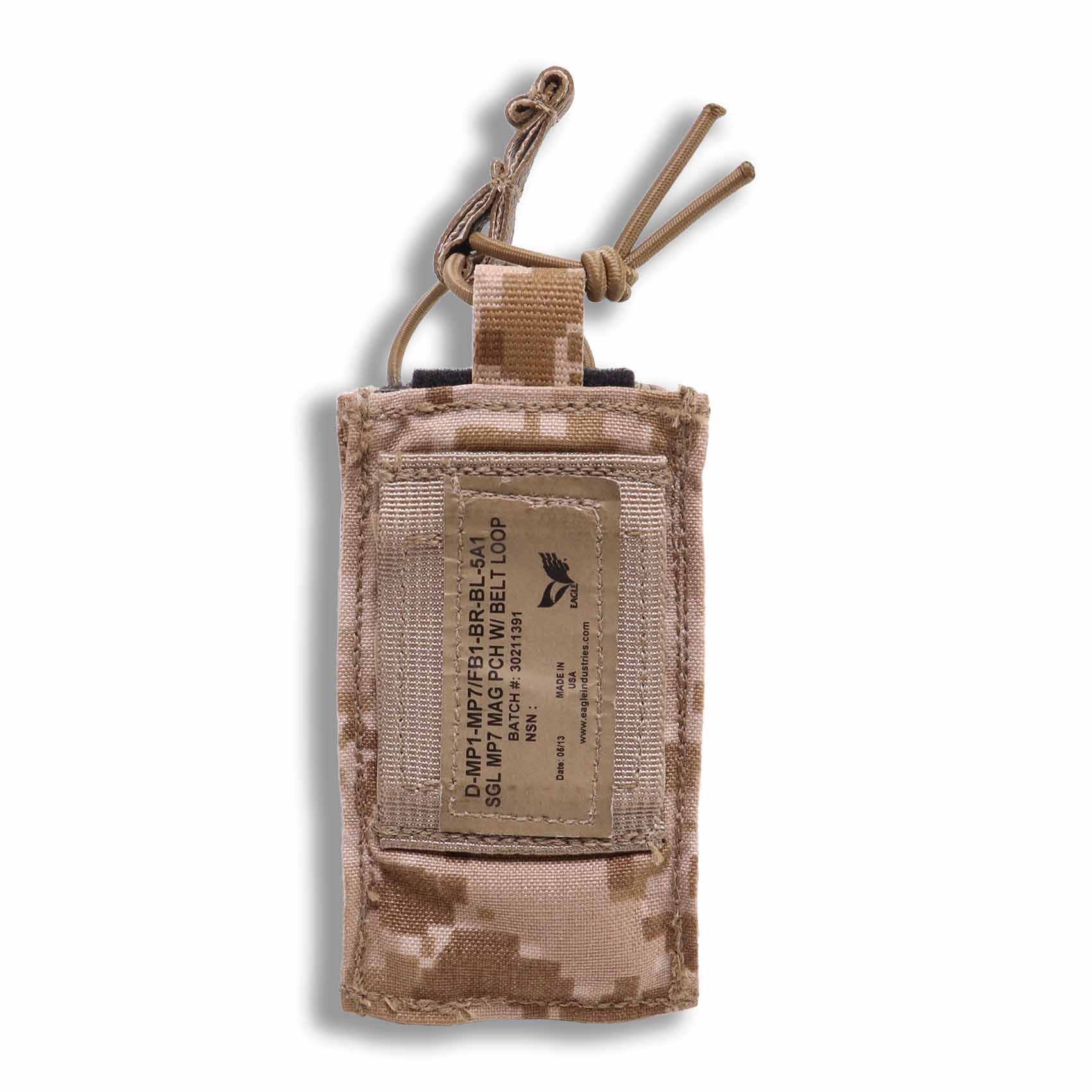 Gear - Pouches - SMG Magazine - Eagle Industries SOFLCS Single MP7 Magazine Pouch FB Style - BELT - AOR1
