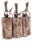 Gear - Pouches - SMG Magazine - Eagle Industries SOFLCS Triple MP7 Magazine Pouch FB Style - MOLLE - AOR1