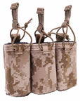 Gear - Pouches - SMG Magazine - Eagle Industries SOFLCS Triple MP7 Magazine Pouch FB Style - MOLLE - AOR1