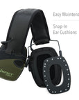 Gear - Protection - Ears - Howard Leight Impact Sport Electronic Earmuffs - Hunter Green