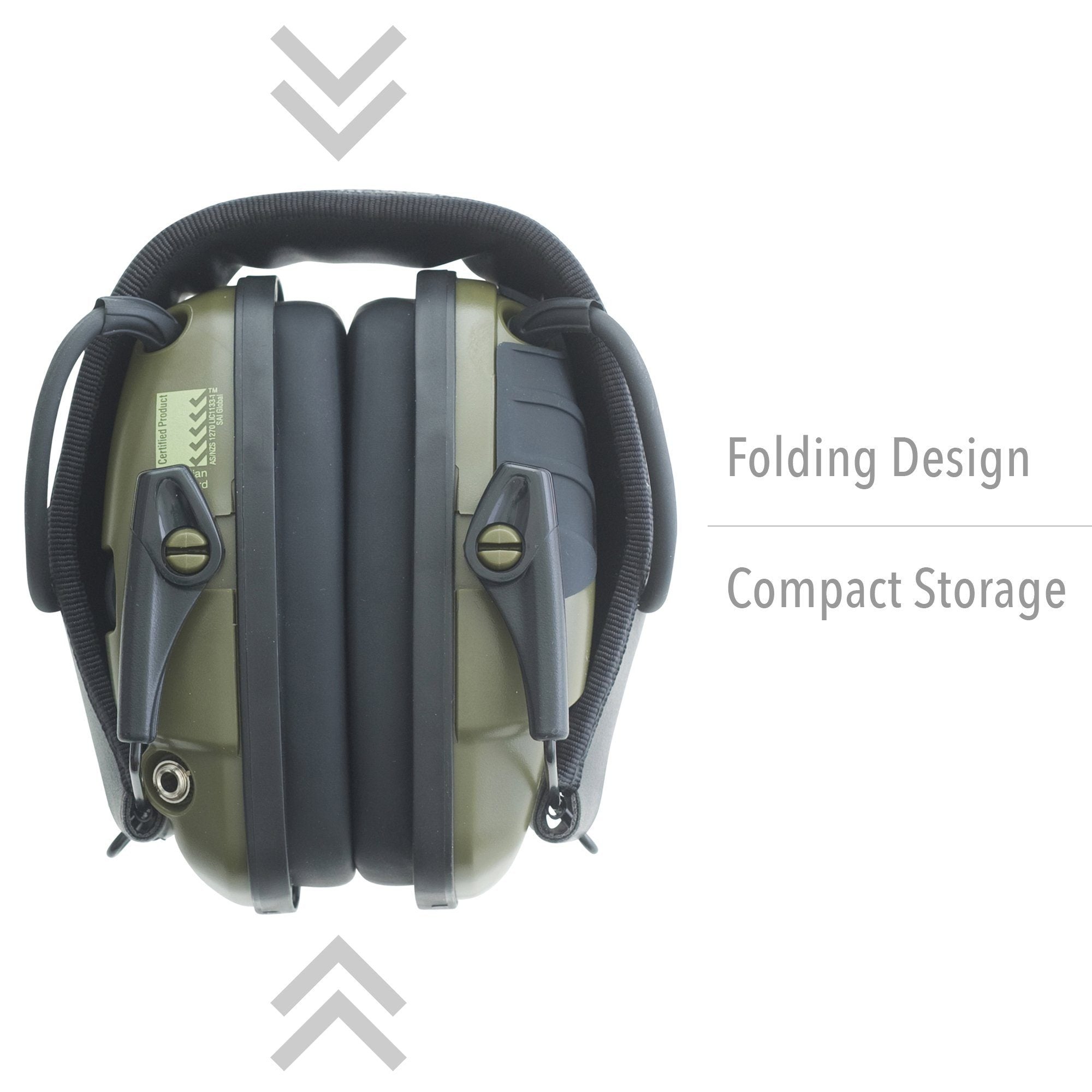 Gear - Protection - Ears - Howard Leight Impact Sport Electronic Earmuffs - Multicam