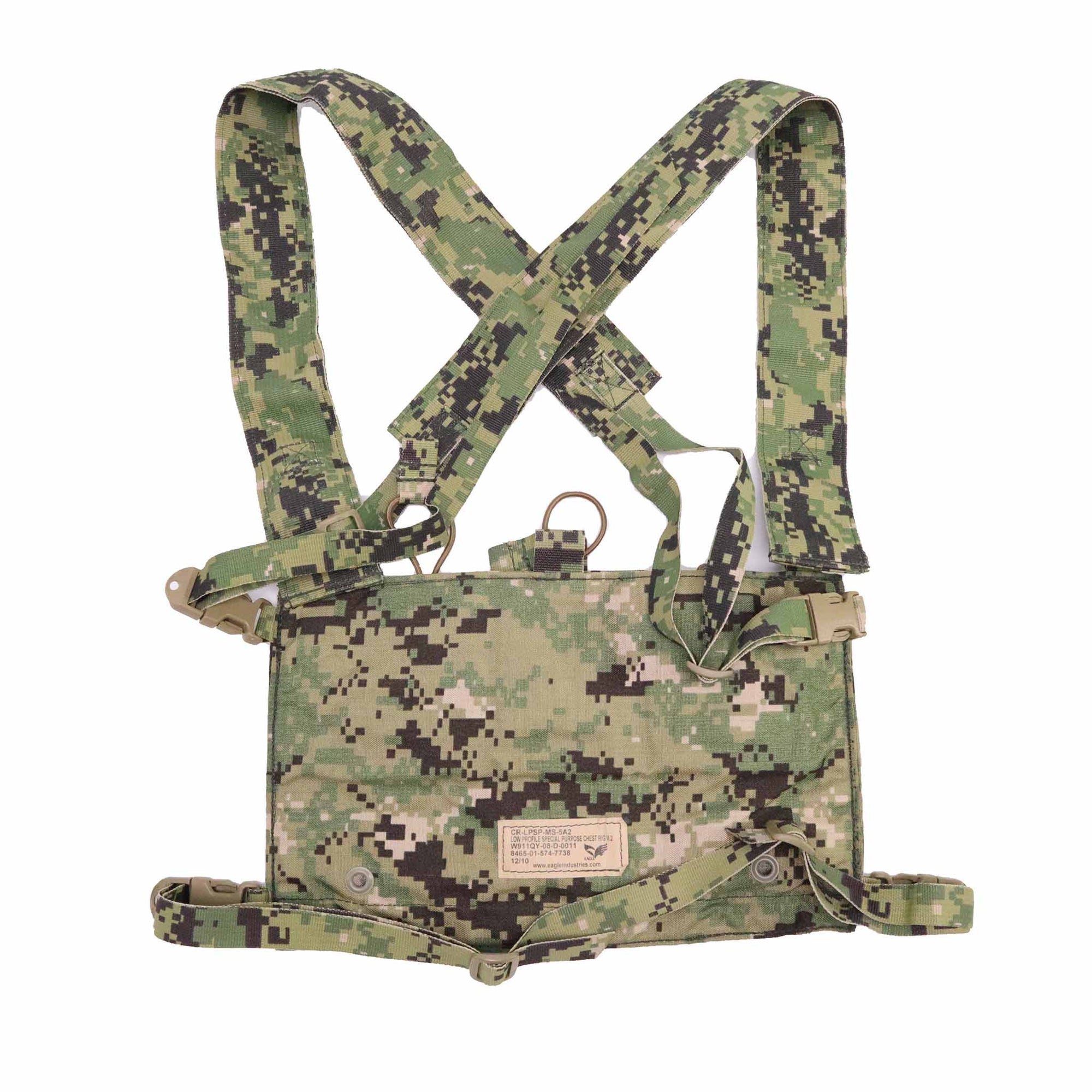 Gear - Rigs - Chest Rigs - Eagle Industries SOFLCS Low Profile M4 Special Purpose Chest Rig V.2 Maritime - AOR2