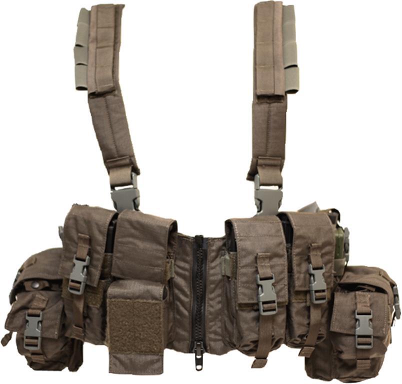 Gear - Rigs - Chest Rigs - London Bridge Trading LBT-1961A-R Chest Rig With Zipper - MAS Grey