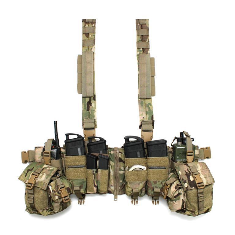 Gear - Rigs - Chest Rigs - London Bridge Trading LBT-1961A-R Chest Rig With Zipper - Multicam