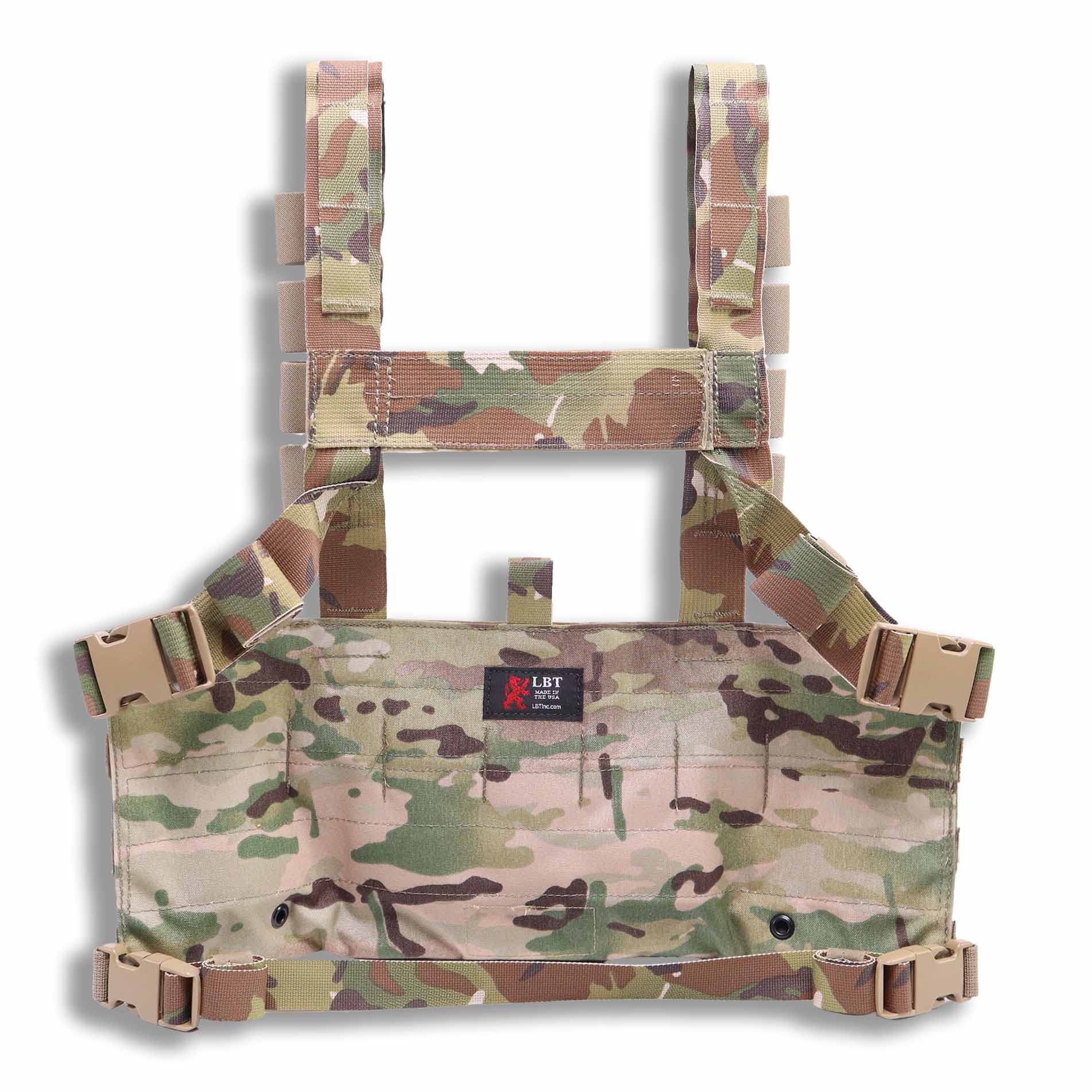 Gear - Rigs - Chest Rigs - London Bridge Trading LBT-2586B-M4 Low Profile Triple 5.56 Chest Rig - Multicam