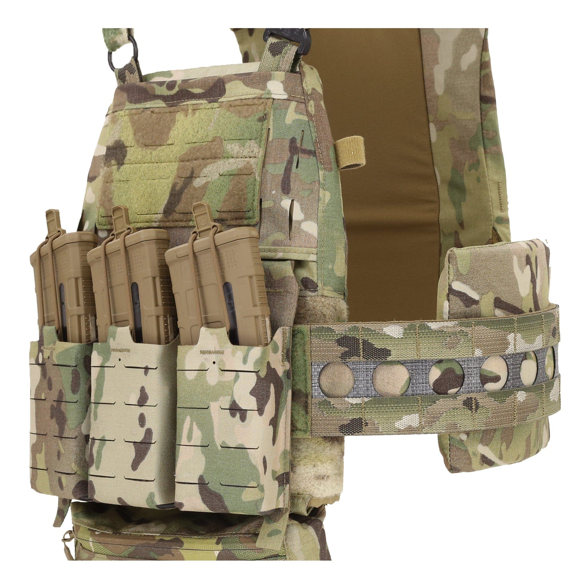 Gear - Rigs - Plate Carrier Parts - Ferro Concepts ADAPT 3AC Side Plate Pockets (6x6")