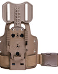 Gear - Weapon - Holsters - Safariland 6004-27 Single Strap Leg Shroud With Drop Flex Adapter (DFA) & QLS 22