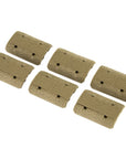 Gear - Weapon - Retention - Magpul M-LOK Rail Cover, Type 2 (6 Pack)