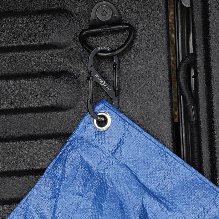 Supplies - EDC - Keychains - Nite Ize S-Biner SlideLock Stainless Steel Combo 3-Pack