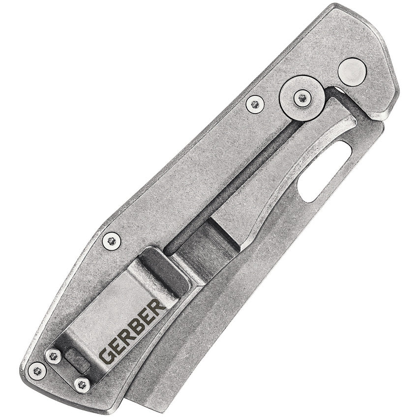 Supplies - EDC - Knives - Gerber Flatiron Framelock Folding Knife - Grey