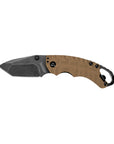 Supplies - EDC - Knives - Kershaw Shuffle II Folding Tanto Plain Edge Tan