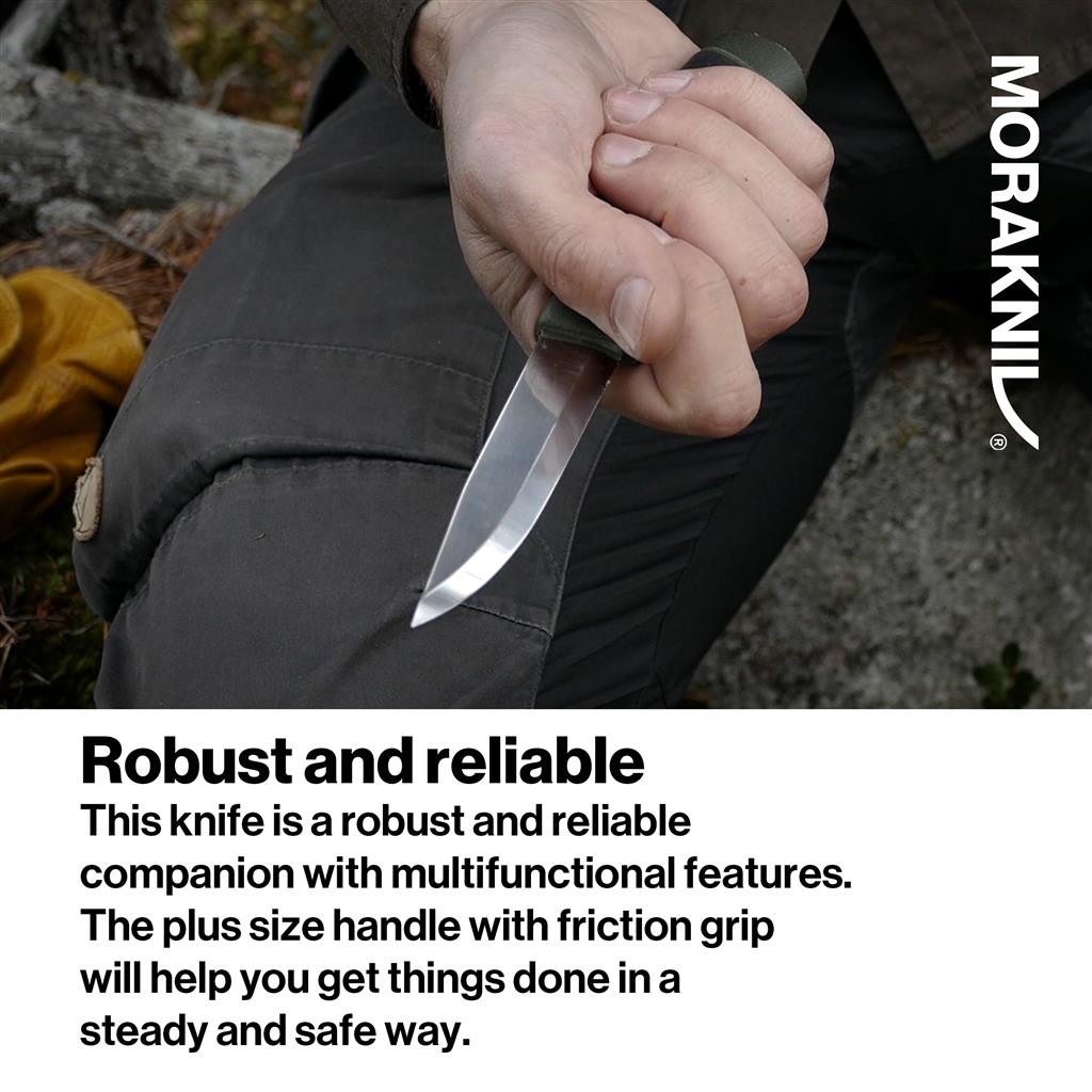 Supplies - EDC - Knives - Morakniv Companion Heavy Duty Knife - Carbon Steel