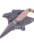 Supplies - EDC - Knives - Stroup Knives Mini Fixed Blade Knife - FDE