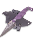 Supplies - EDC - Knives - Stroup Knives Mini Fixed Blade Knife - Purple