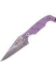 Supplies - EDC - Knives - Stroup Knives Mini Fixed Blade Knife - Purple