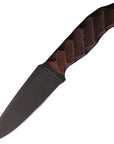 Supplies - EDC - Knives - Winkler Knives WK Drop Point Crusher Fixed Blade Knife - Maple Laminate Sculpted