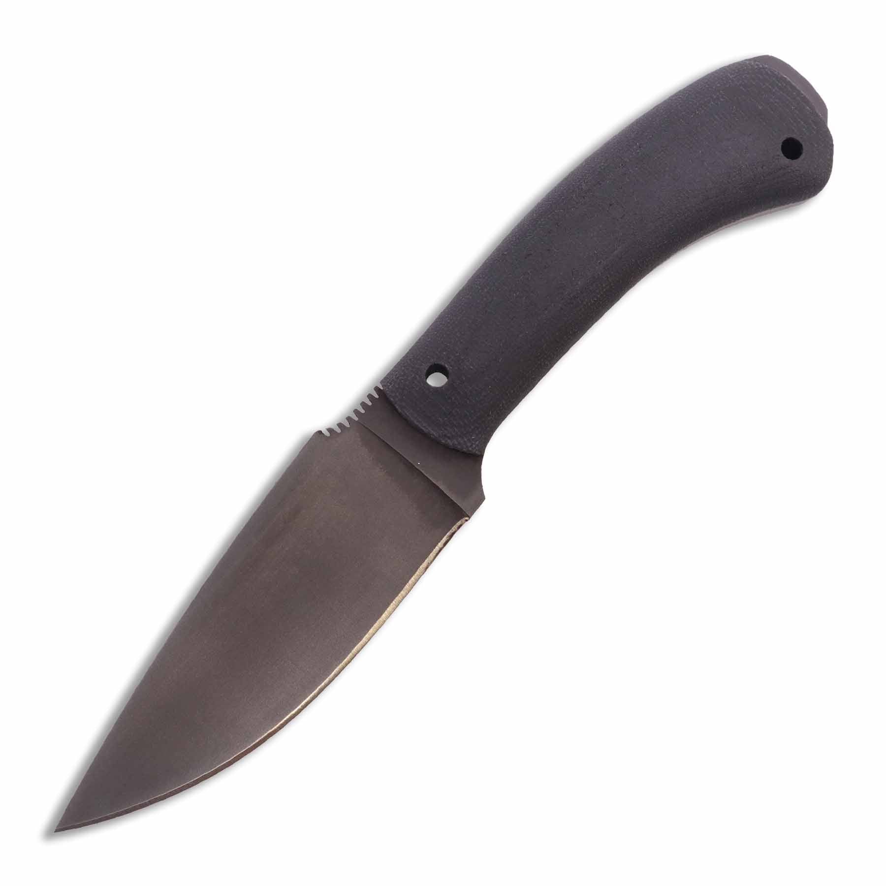 Supplies - EDC - Knives - Winkler Knives WK Woodsman Knife - Black Micarta