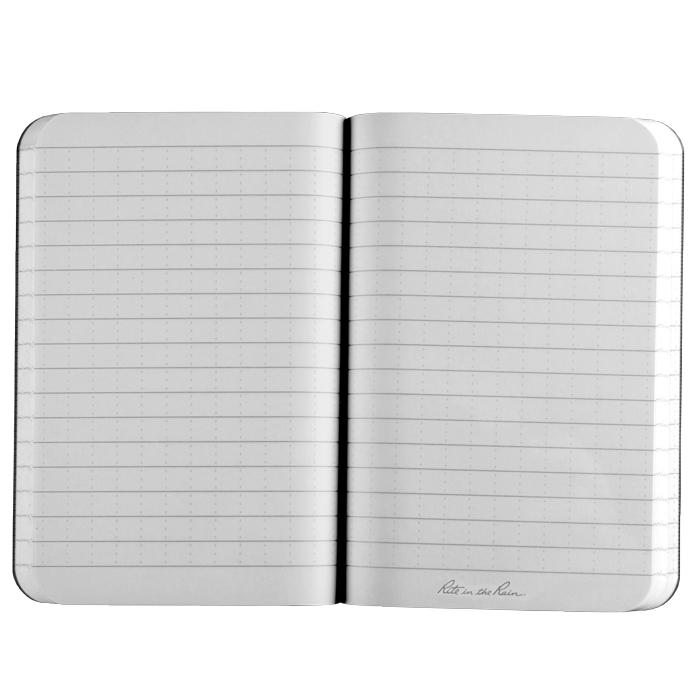 Supplies - EDC - Notebooks - Rite In The Rain 754 Field-Flex Bound 3.5x5" Memo Book - Black