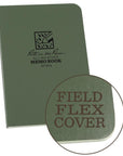 Supplies - EDC - Notebooks - Rite In The Rain 954 Field-Flex 3.5x5" Memo Book - Green