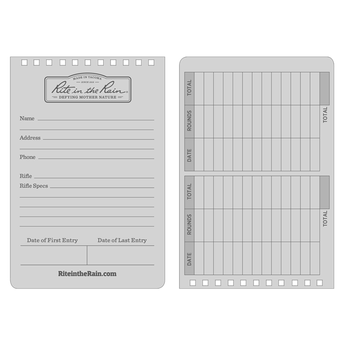 Supplies - EDC - Notebooks - Rite In The Rain Dope Logbook Top-Spiral Notebook