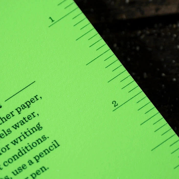 Supplies - EDC - Notebooks - Rite In The Rain HV935 Top-Spiral 3x5" Notebook - Hi-Vis Green