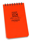 Supplies - EDC - Notebooks - Rite In The Rain OR35 Top-Spiral 3x5" Notebook - Orange