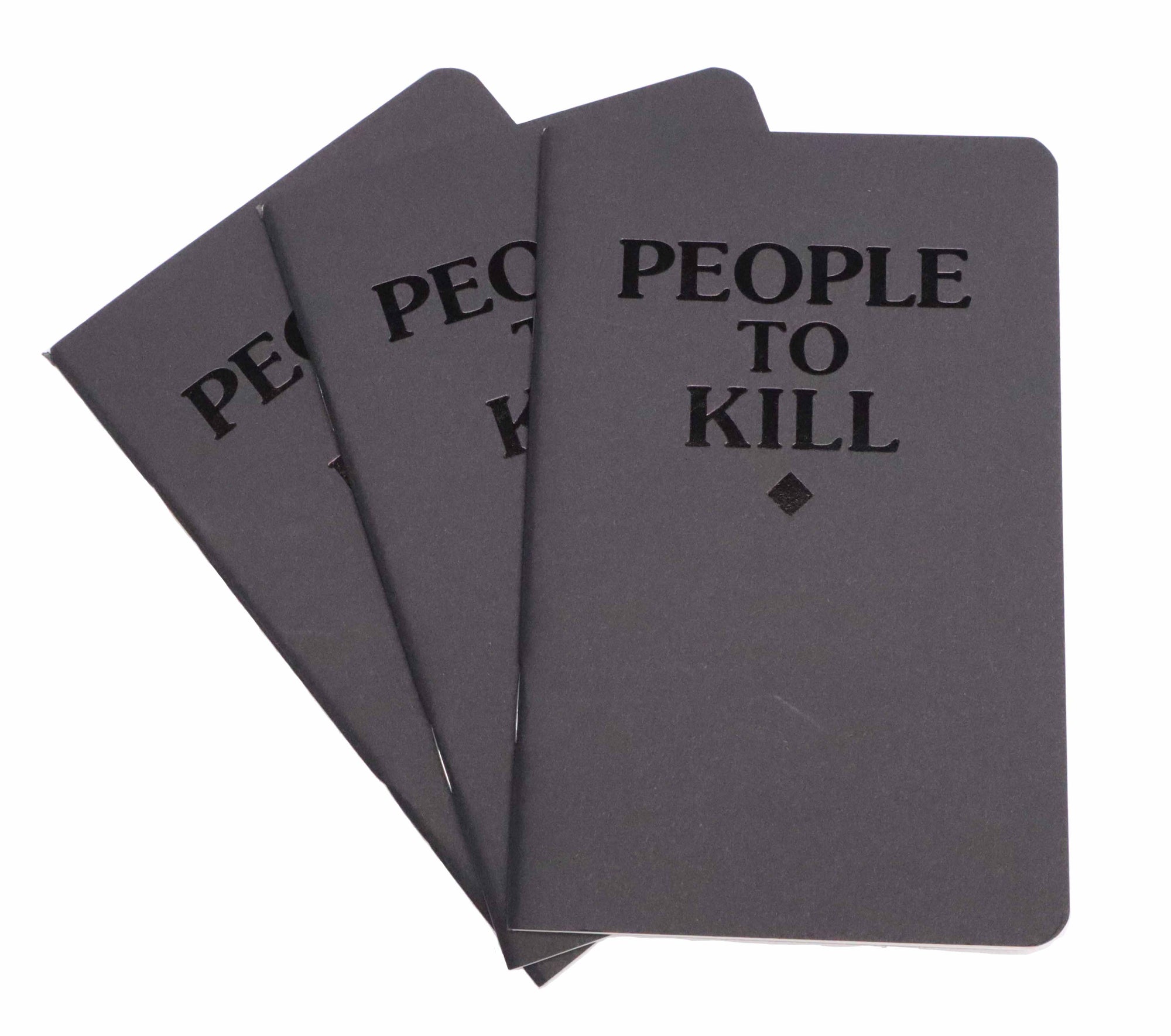 Supplies - EDC - Notebooks - Violent Little People To Kill Memo Books (3 Pack)