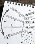 Supplies - EDC - Pens - Rite In The Rain FDE97 Tactical All-Weather Metal Pen - Flat Dark Earth