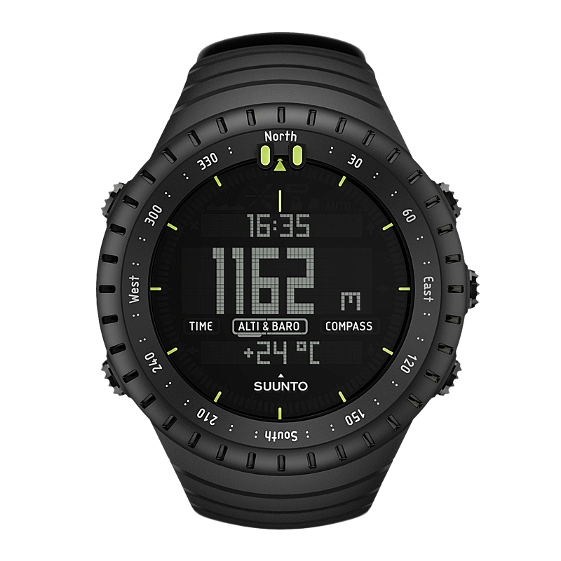 Supplies - Electronics - Watches - Suunto Core All Black Military Watch