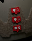 Supplies - Identification - Morale Patches - Knot Good Co. No Love Minis PVC Patch 3-Pack